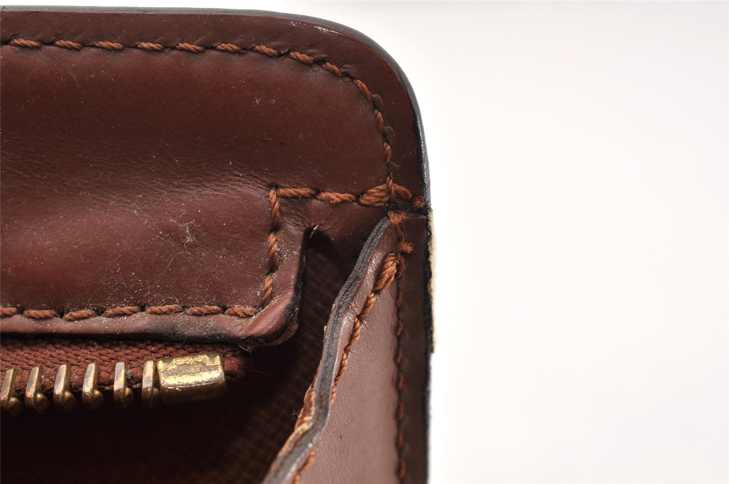 Authentic Louis Vuitton Monogram Pochette Homme Clutch Hand Bag M51795 LV 7516I