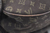 Auth Louis Vuitton Monogram Mini Lin Saumur 30 Shoulder Bag M95227 Brown 7516K