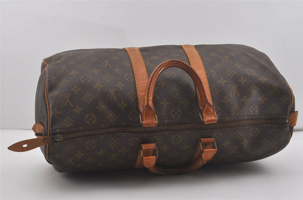 Authentic Louis Vuitton Monogram Keepall 45 Travel Boston Bag Old Model LV 7518I