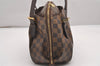 Authentic Louis Vuitton Damier Belem MM Shoulder Hand Bag Purse N51174 LV 7519I