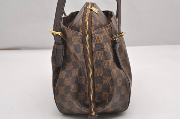 Authentic Louis Vuitton Damier Belem MM Shoulder Hand Bag Purse N51174 LV 7519I