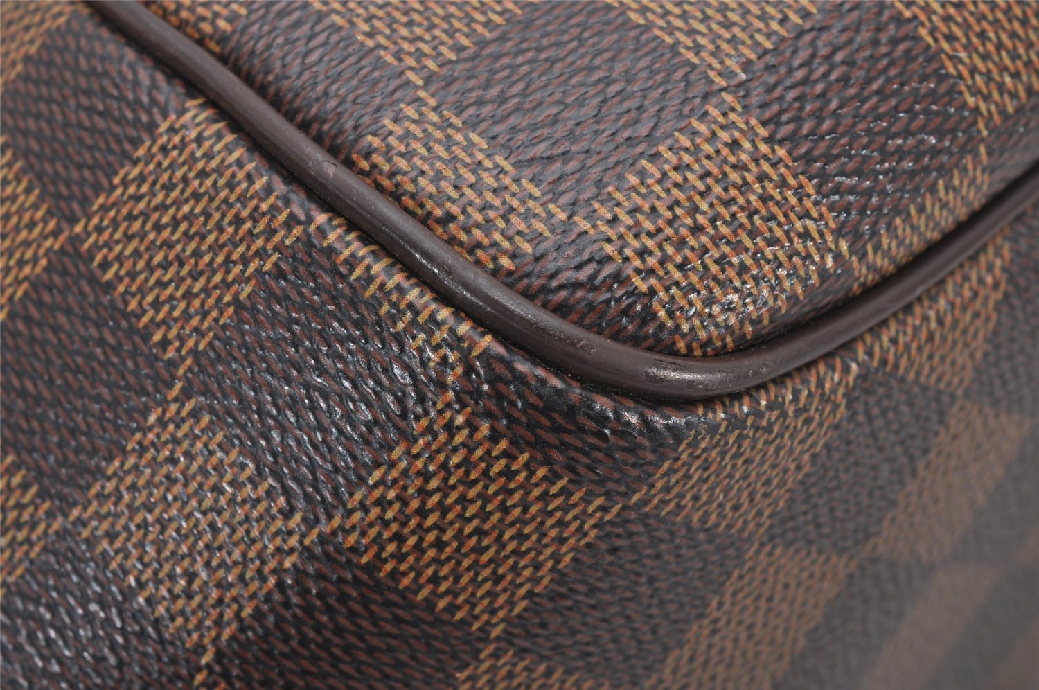 Authentic Louis Vuitton Damier Belem MM Shoulder Hand Bag Purse N51174 LV 7519I