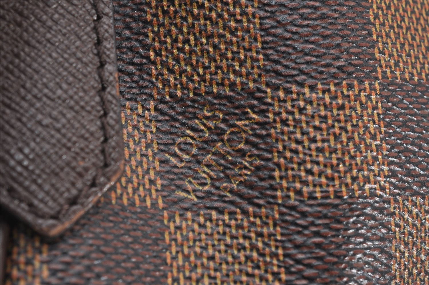 Authentic Louis Vuitton Damier Belem MM Shoulder Hand Bag Purse N51174 LV 7519I