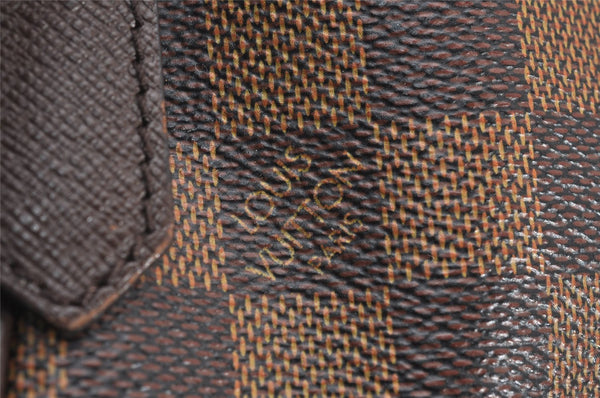 Authentic Louis Vuitton Damier Belem MM Shoulder Hand Bag Purse N51174 LV 7519I