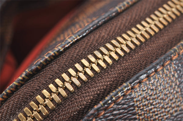 Authentic Louis Vuitton Damier Belem MM Shoulder Hand Bag Purse N51174 LV 7519I