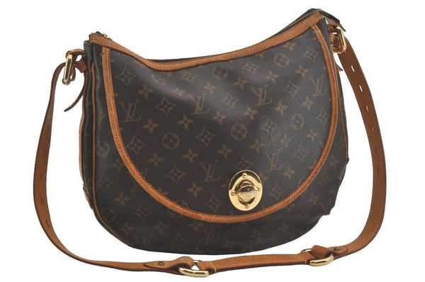 Authentic Louis Vuitton Monogram Tulum GM Shoulder Cross Bag M40075 LV 7520I