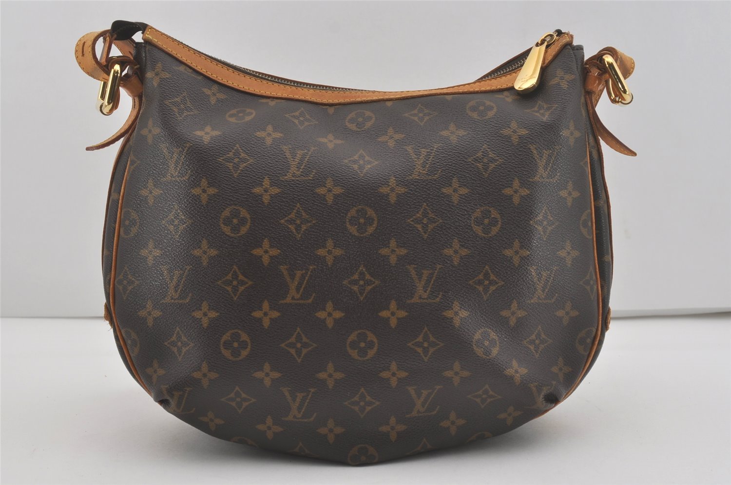 Authentic Louis Vuitton Monogram Tulum GM Shoulder Cross Bag M40075 LV 7520I