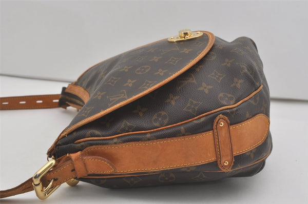 Authentic Louis Vuitton Monogram Tulum GM Shoulder Cross Bag M40075 LV 7520I