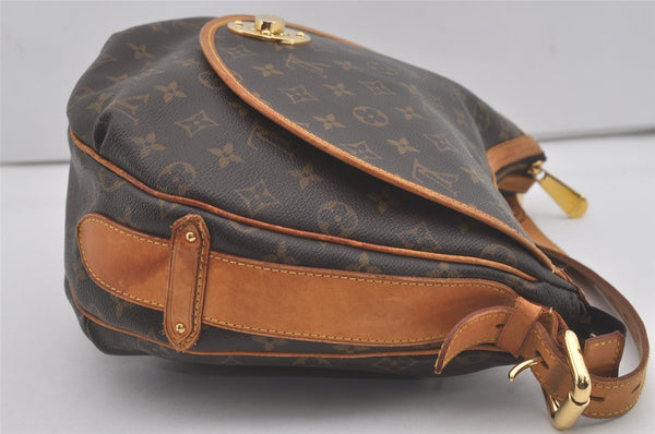 Authentic Louis Vuitton Monogram Tulum GM Shoulder Cross Bag M40075 LV 7520I