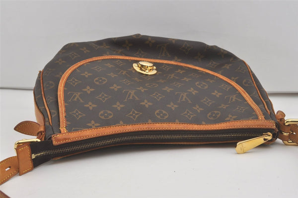 Authentic Louis Vuitton Monogram Tulum GM Shoulder Cross Bag M40075 LV 7520I