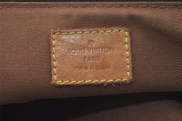 Authentic Louis Vuitton Monogram Tulum GM Shoulder Cross Bag M40075 LV 7520I