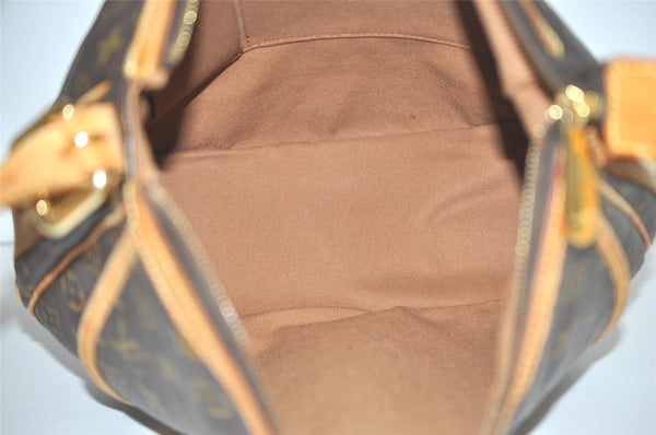 Authentic Louis Vuitton Monogram Tulum GM Shoulder Cross Bag M40075 LV 7520I