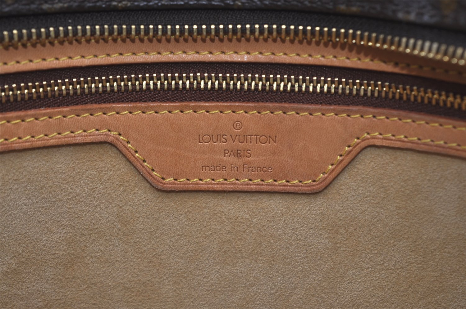 Authentic Louis Vuitton Monogram Luco Shoulder Tote Bag M51155 LV 7521I