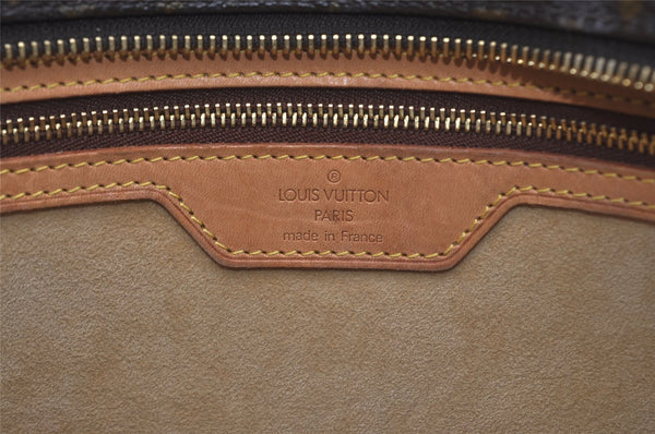 Authentic Louis Vuitton Monogram Luco Shoulder Tote Bag M51155 LV 7521I