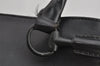 Authentic GUCCI Horsebit Vintage Shoulder Tote Bag Leather 101971 Black 7522I