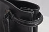 Authentic GUCCI Horsebit Vintage Shoulder Tote Bag Leather 101971 Black 7522I