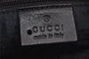 Authentic GUCCI Horsebit Vintage Shoulder Tote Bag Leather 101971 Black 7522I