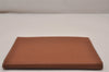 Authentic GUCCI Vintage Note Book Notebook Cover Leather Brown Box 7523I
