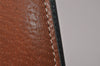 Authentic GUCCI Vintage Note Book Notebook Cover Leather Brown Box 7523I
