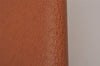 Authentic GUCCI Vintage Note Book Notebook Cover Leather Brown Box 7523I