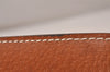 Authentic GUCCI Vintage Note Book Notebook Cover Leather Brown Box 7523I