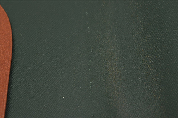 Authentic GUCCI Vintage Note Book Notebook Cover Leather Brown Box 7523I