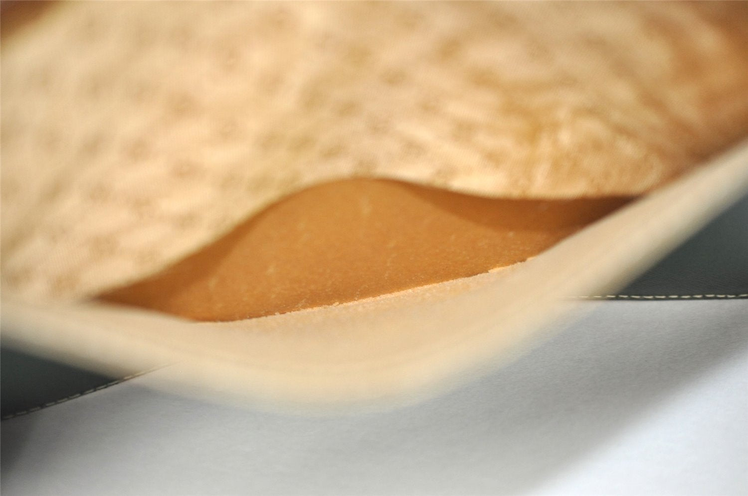 Authentic GUCCI Vintage Note Book Notebook Cover Leather Brown Box 7523I