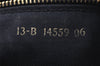 Authentic FENDI Pequin Shoulder Cross Body Bag PVC Leather Brown Black 7525I