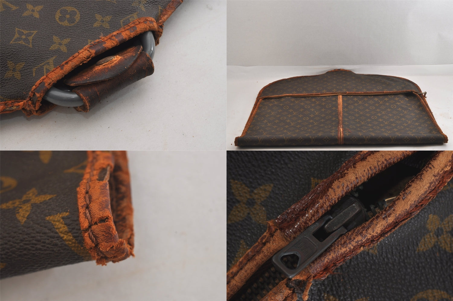 Authentic Louis Vuitton Monogram Garment Cover Old Model LV 7525M