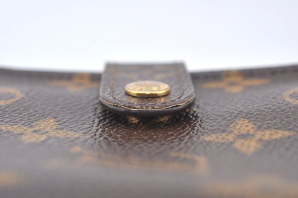 Authentic Louis Vuitton Monogram Compact Zip Bifold Wallet Purse M61667 LV 7526H