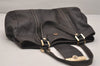 Authentic GUCCI Guccissima Shoulder Tote Bag GG Leather 211935 Brown 7526J
