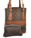 Authentic Louis Vuitton Monogram Bucket PM Shoulder Tote Bag USA Model LV 7529I
