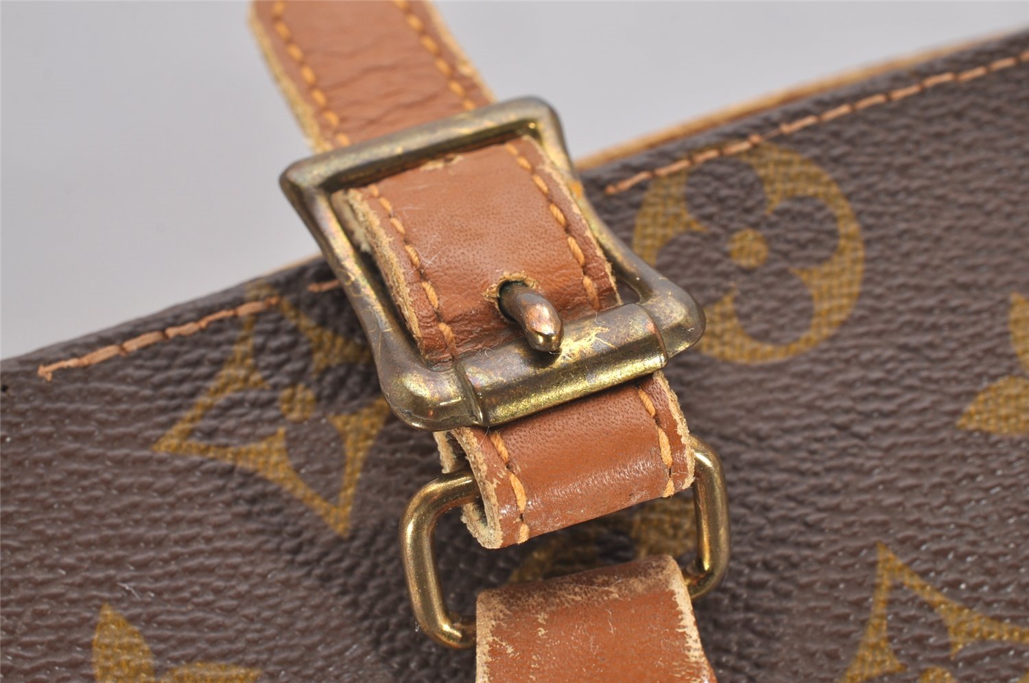 Authentic Louis Vuitton Monogram Bucket PM Shoulder Tote Bag USA Model LV 7529I