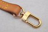 Authentic Louis Vuitton Leather Shoulder Strap Beige 45.5" LV 7531J