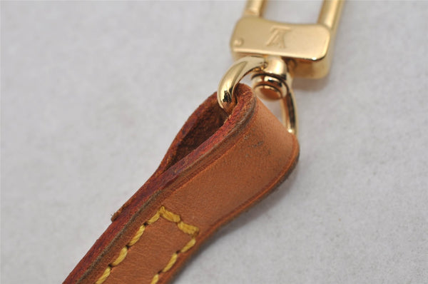 Authentic Louis Vuitton Leather Shoulder Strap Beige 45.5" LV 7531J