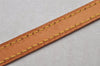 Authentic Louis Vuitton Leather Shoulder Strap Beige 45.5" LV 7531J