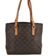 Authentic Louis Vuitton Monogram Cabas Piano Shoulder Tote Bag M51148 Junk 7532I