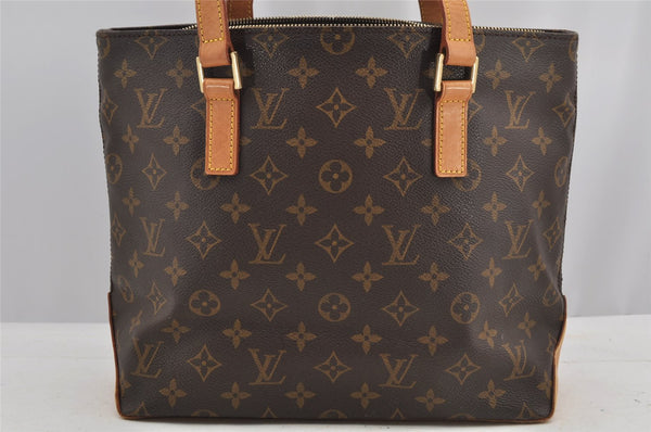 Authentic Louis Vuitton Monogram Cabas Piano Shoulder Tote Bag M51148 Junk 7532I
