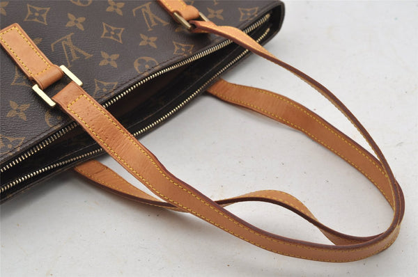 Authentic Louis Vuitton Monogram Cabas Piano Shoulder Tote Bag M51148 Junk 7532I