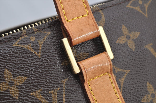 Authentic Louis Vuitton Monogram Cabas Piano Shoulder Tote Bag M51148 Junk 7532I