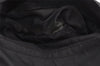 Authentic PRADA Vintage Nylon Tessuto Leather Backpack Black 7533I