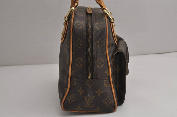 Authentic Louis Vuitton Monogram Manhattan PM Hand Bag Purse M40026 LV 7533J