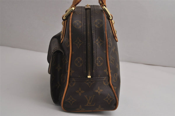 Authentic Louis Vuitton Monogram Manhattan PM Hand Bag Purse M40026 LV 7533J