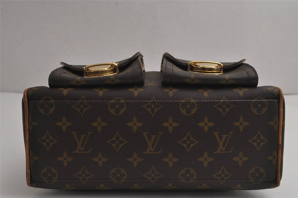 Authentic Louis Vuitton Monogram Manhattan PM Hand Bag Purse M40026 LV 7533J