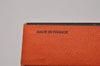 Authentic HERMES Behapi Long Bracelet Accessories Leather Brown Silver Box 7534I