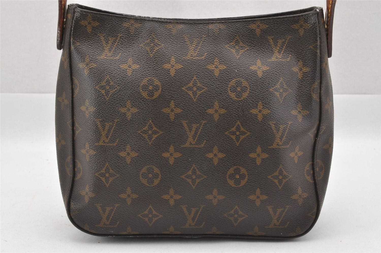 Authentic Louis Vuitton Monogram Looping MM Shoulder Bag M51146 LV 7535I