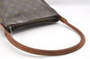 Authentic Louis Vuitton Monogram Looping MM Shoulder Bag M51146 LV 7535I