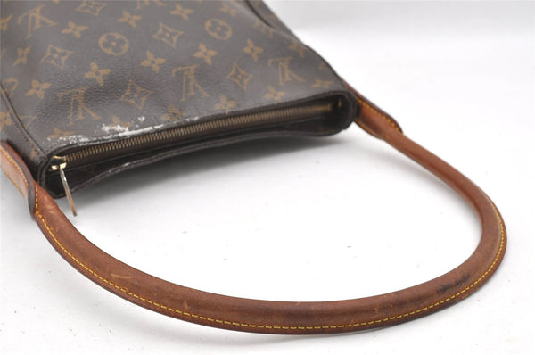 Authentic Louis Vuitton Monogram Looping MM Shoulder Bag M51146 LV 7535I