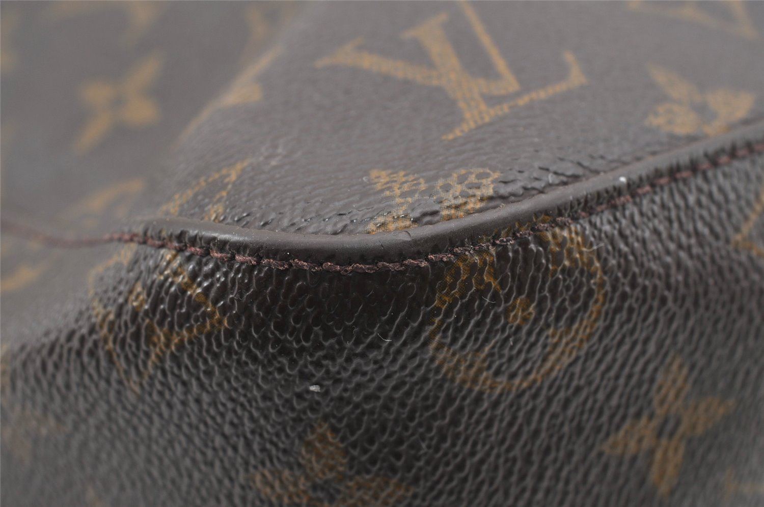 Authentic Louis Vuitton Monogram Looping MM Shoulder Bag M51146 LV 7535I