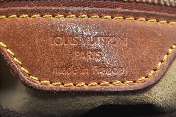 Authentic Louis Vuitton Monogram Looping MM Shoulder Bag M51146 LV 7535I